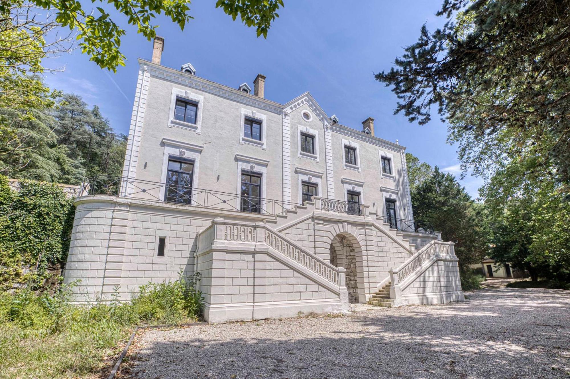 1 - Grand Appartement Spacieux Dans Un Chateau Du 17Eme Siecle, A 15Min De Lyon Vourles Exterior foto